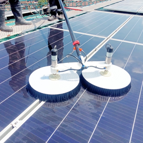 KNIGHTS ENERGY O&M OPERATION & MAINTENANCE - SOLAR PANEL CLEANING
